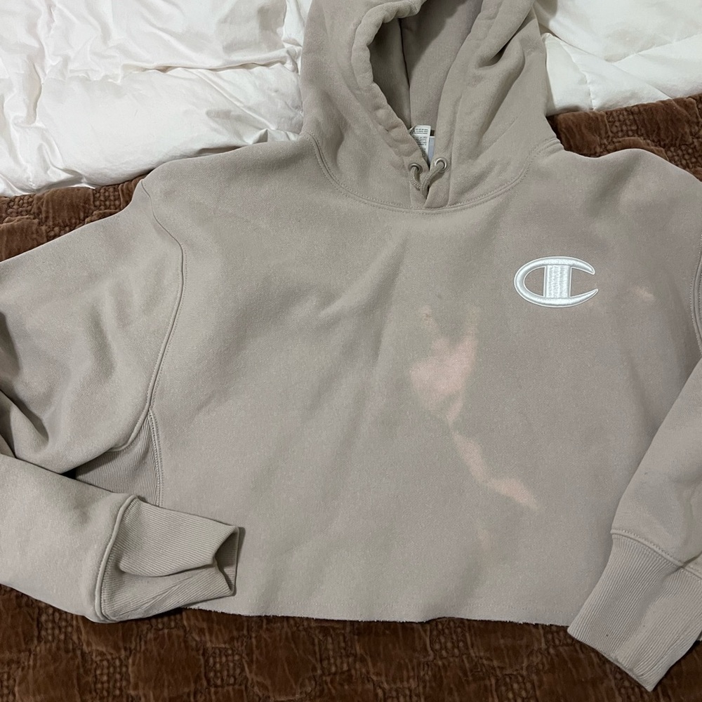 Vintage Cropped Champion Hoodie ✌🏼